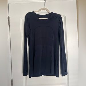 Lululemon Navy Swiftly Shirt
